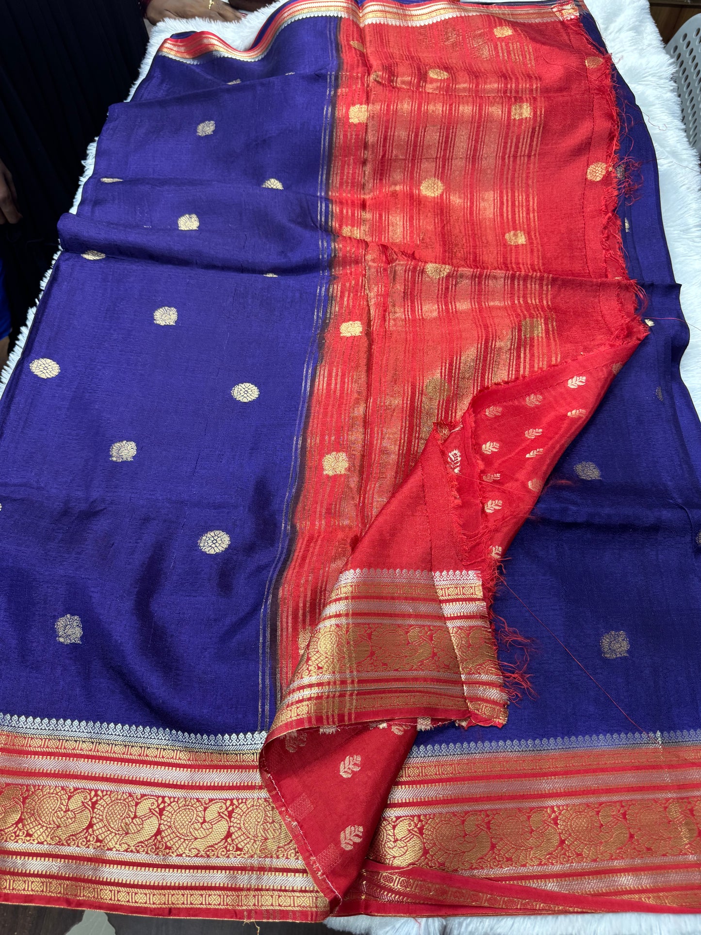 Vintage Mango silk  saree-SR1230D