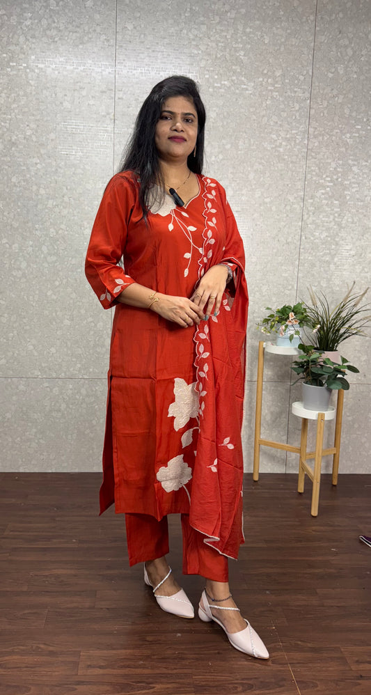 Mulchanderi suit-SRS004A