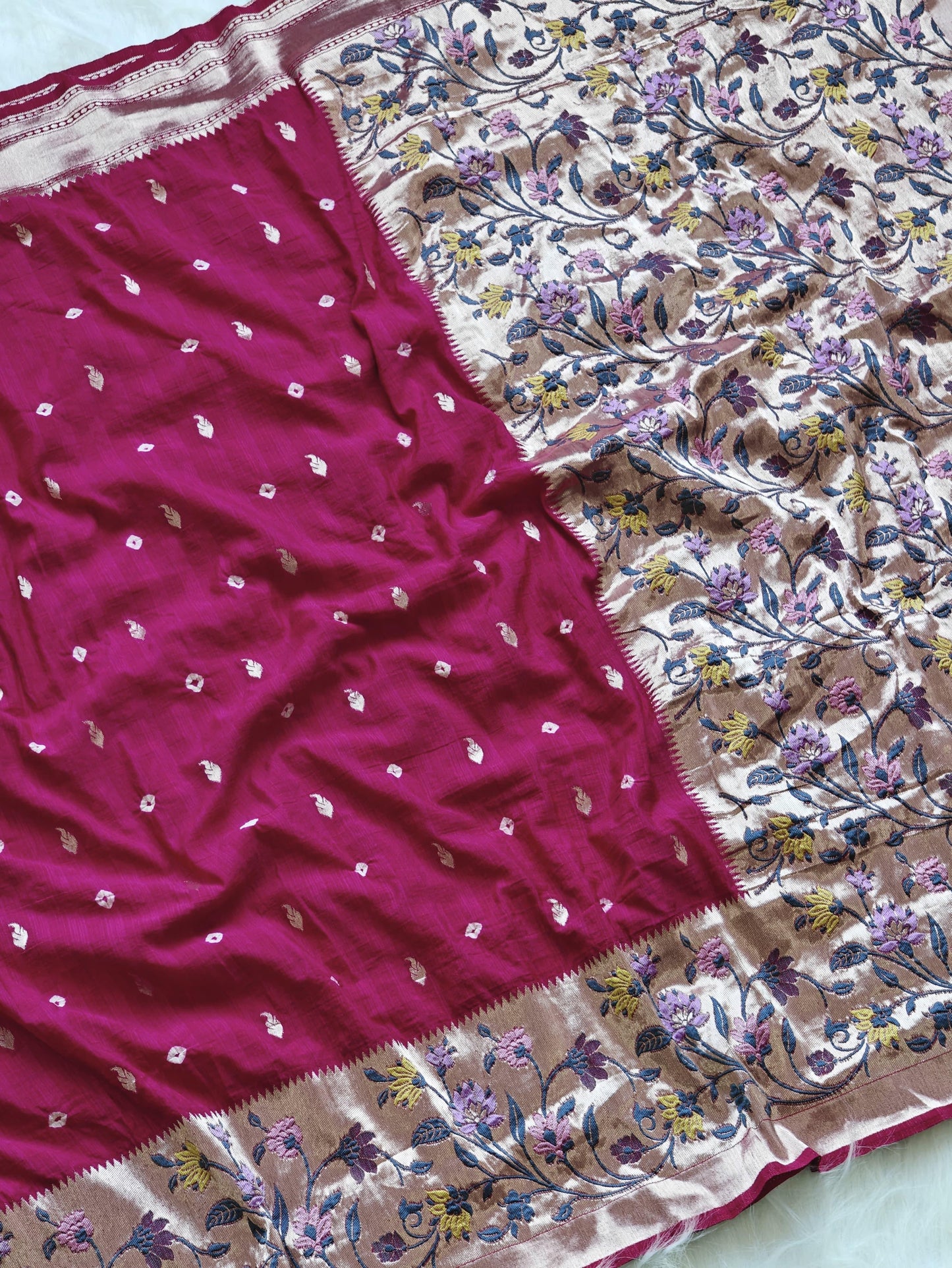 Viscose Rawsilk Bandhej-SR1067E