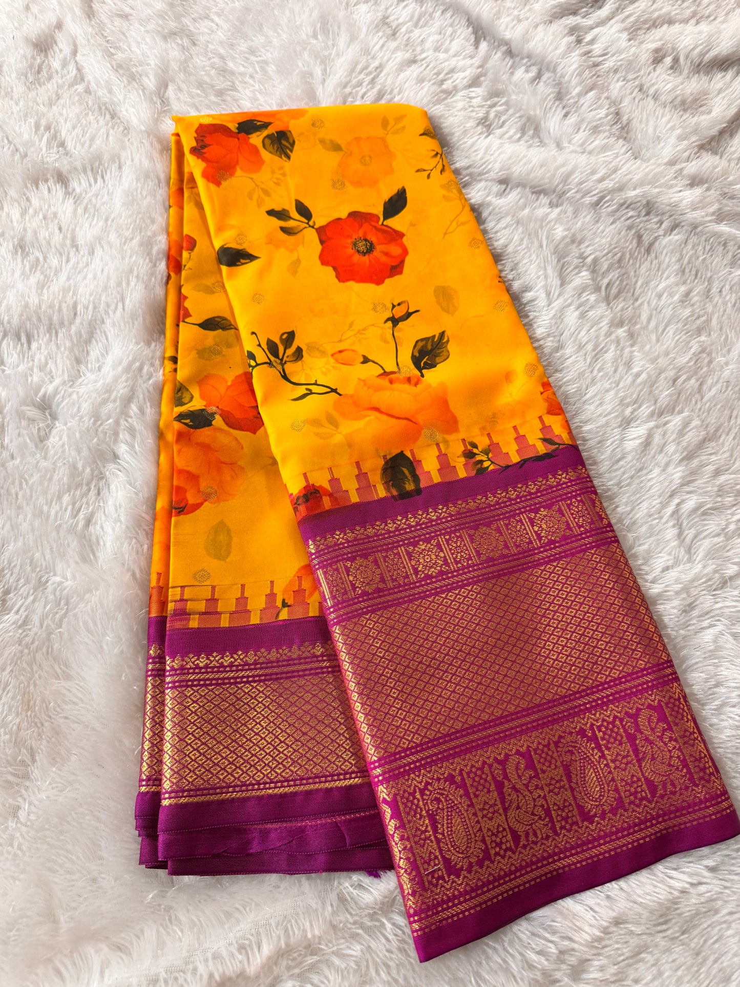 Digital Gadwal saree-SR1279I