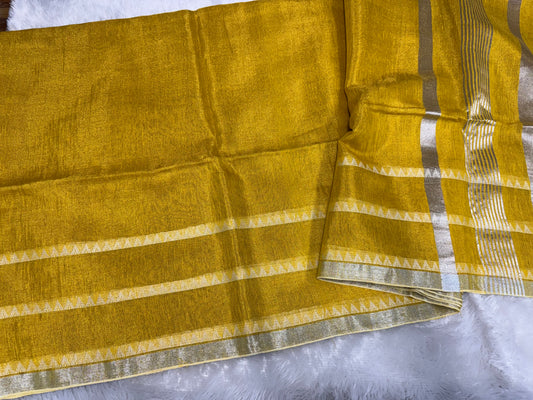 Linen tissue saree-SR1205D