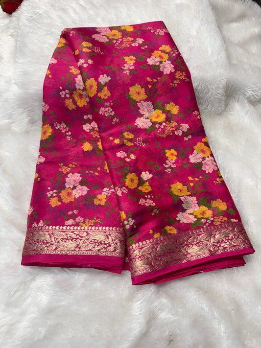 Chinnon floral saree-SR1229D