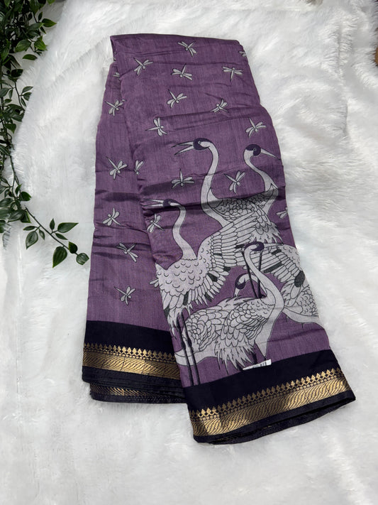 Chanderi saree-SR1017A