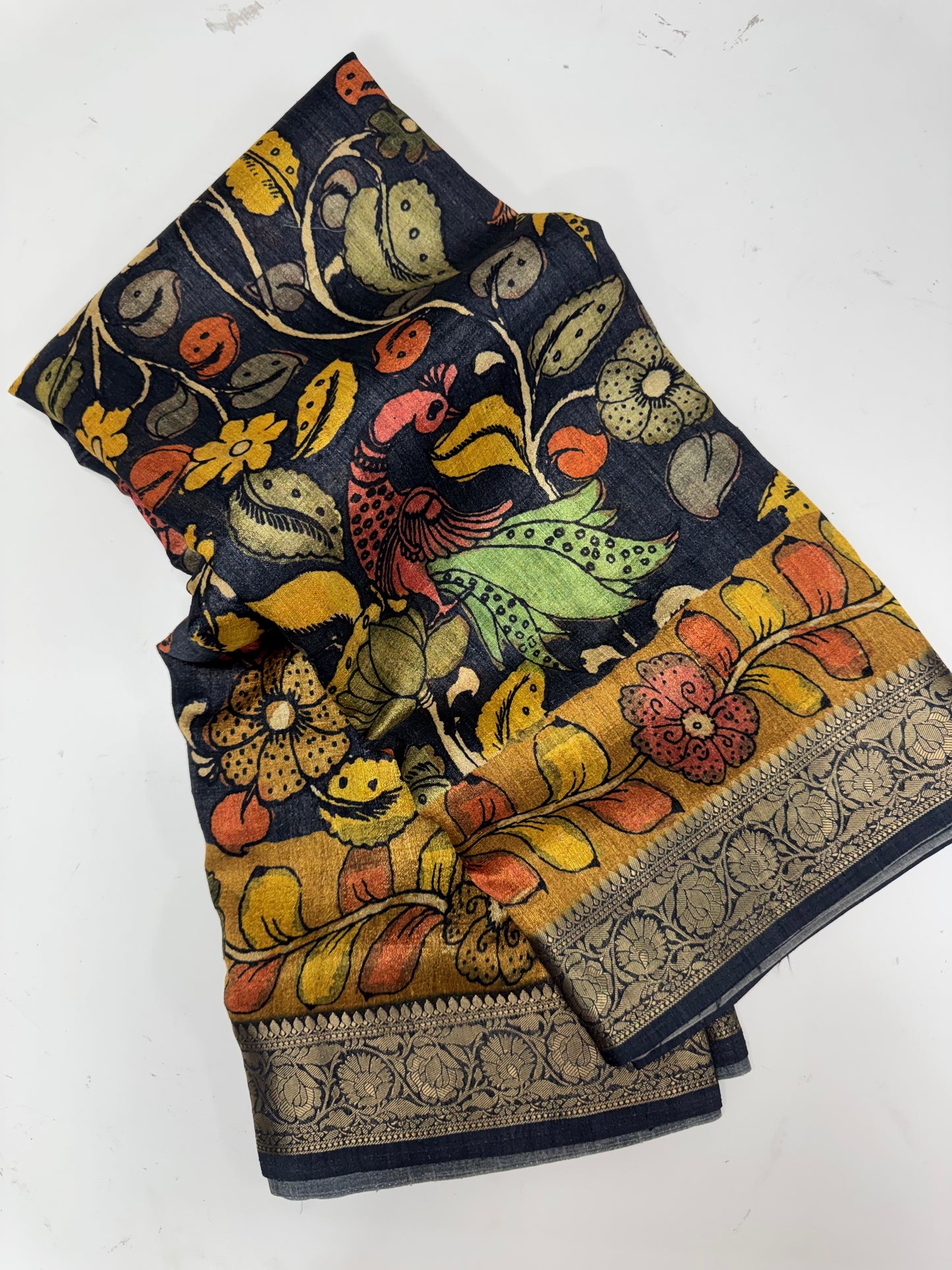 Tassar crepe silk -SR1187E