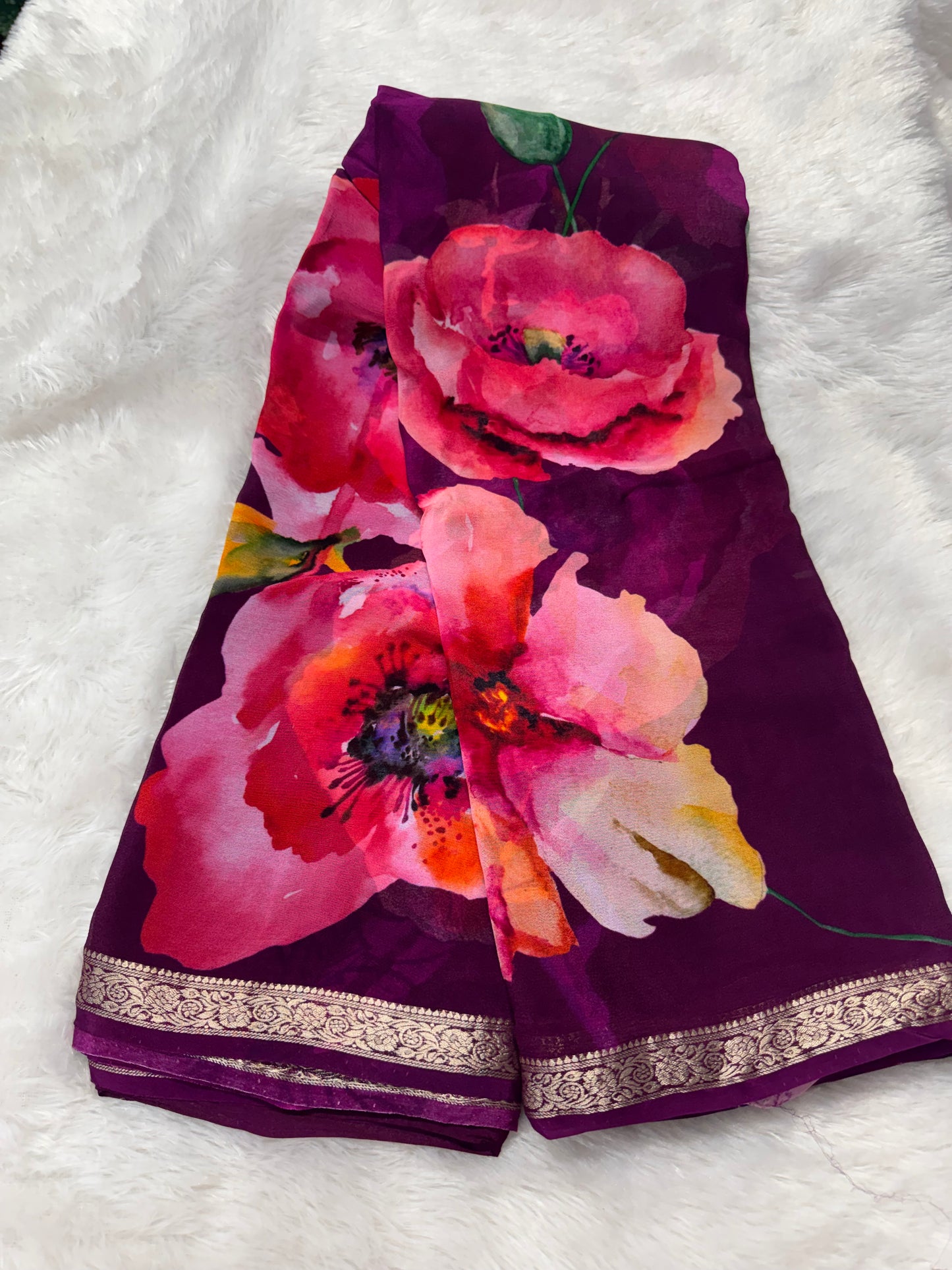 Pure chinnon digital print-SR1211G