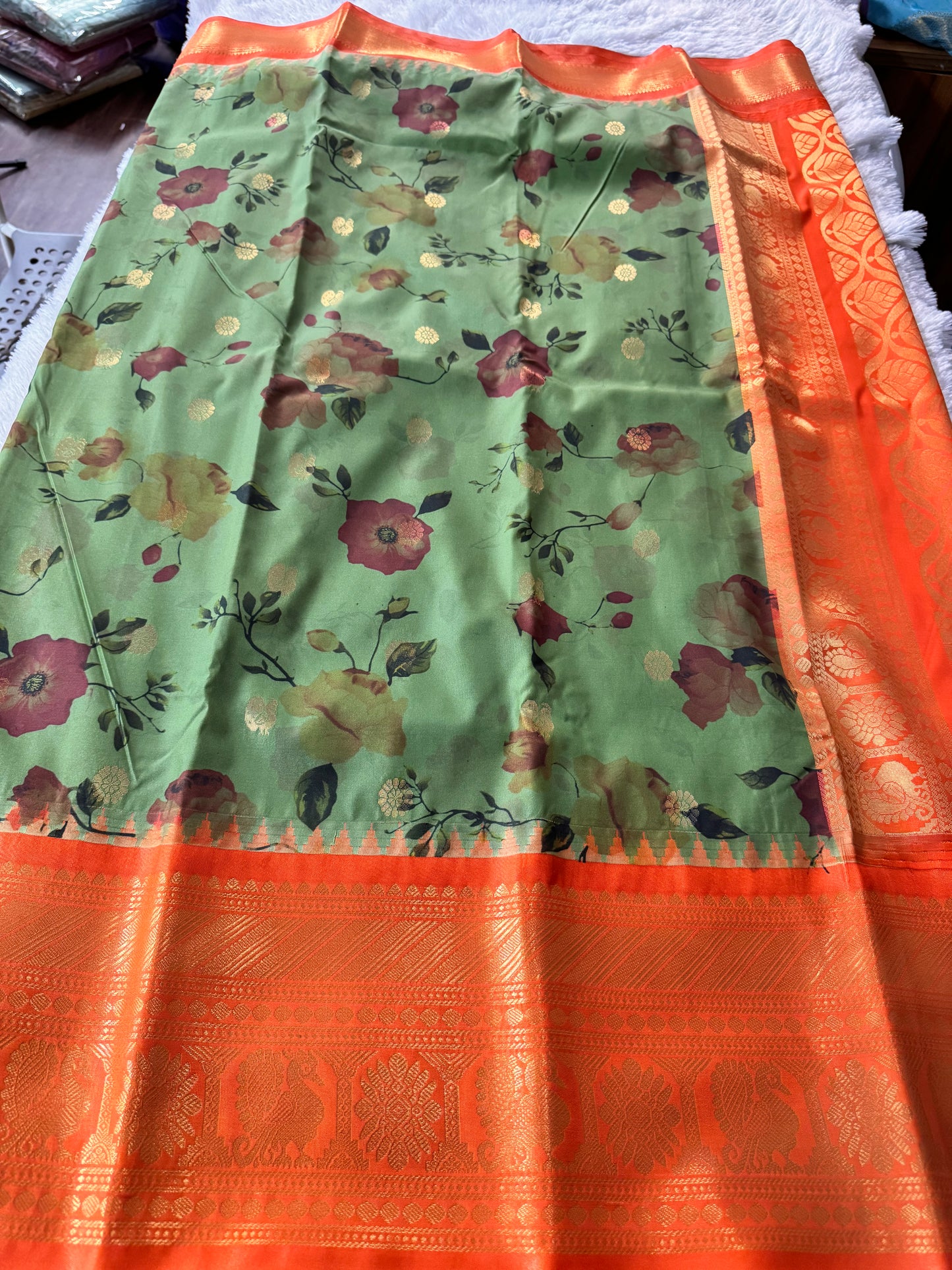 Digital Gadwal saree-SR1279E