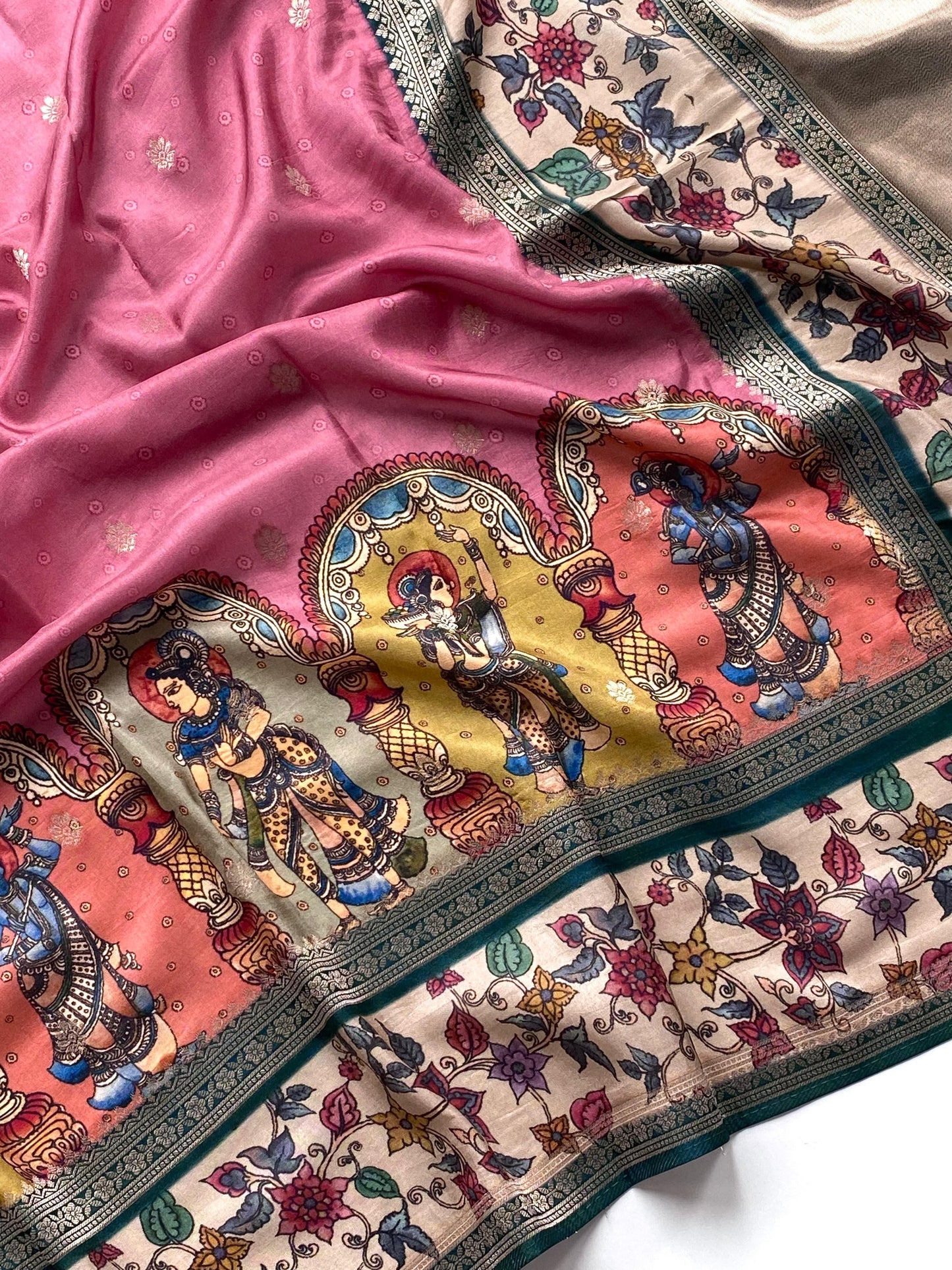 Crepe Georget saree-SR1073C