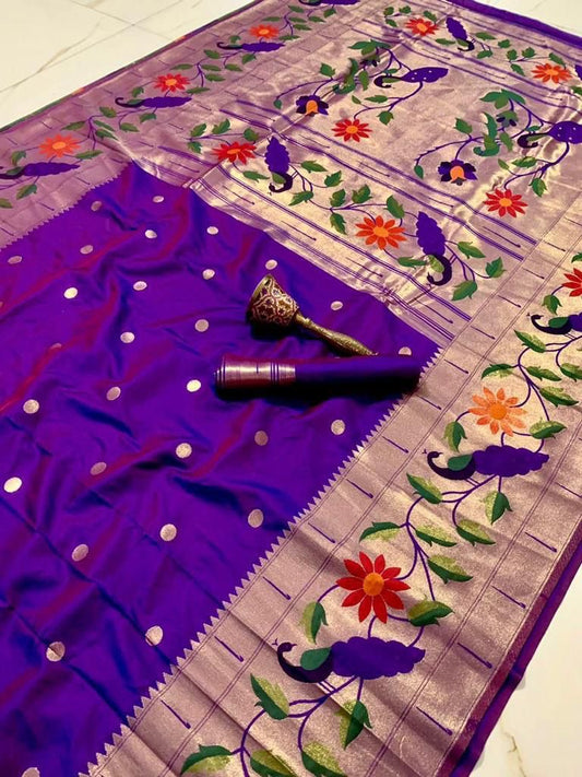 Paithani pattu saree-SRP108A