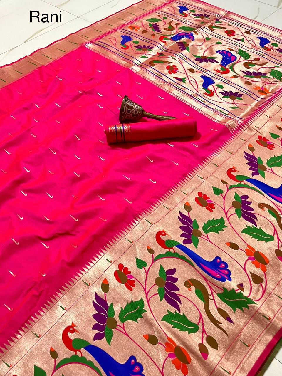 Paithani pattu saree-SRP010