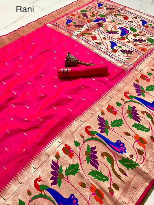 Paithani pattu saree-SRP010