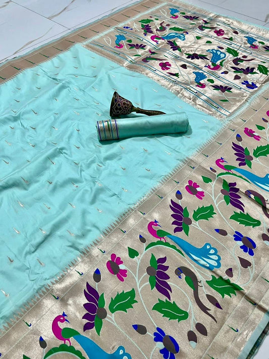 Paithani pattu saree-SRP015