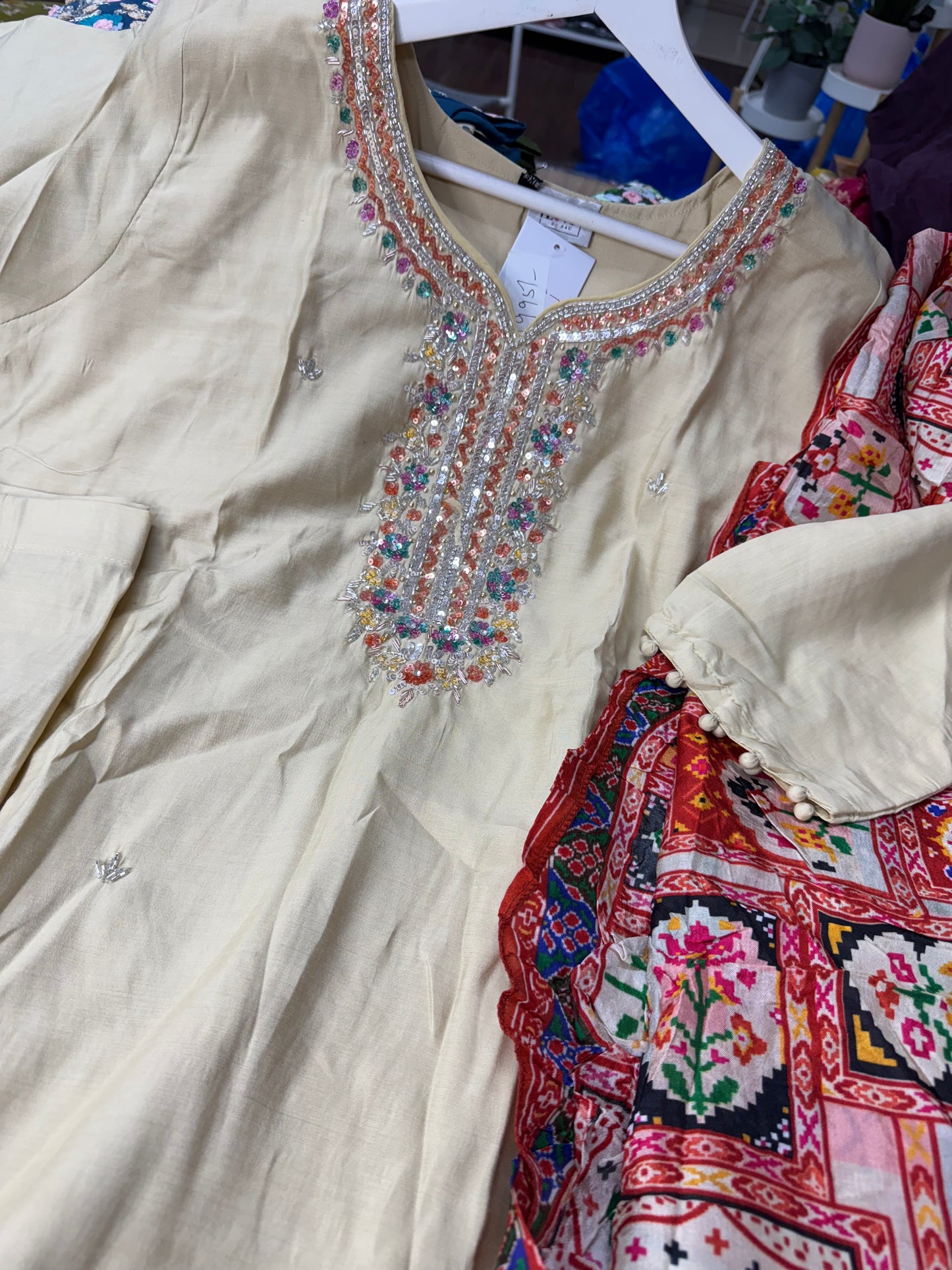 Premium Dola silk suit-SRSP004