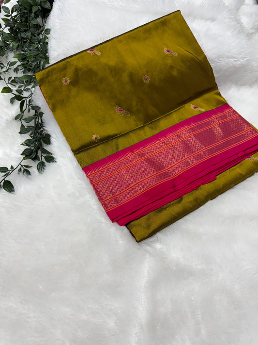 Narayanpet pattu saree-SR1029D