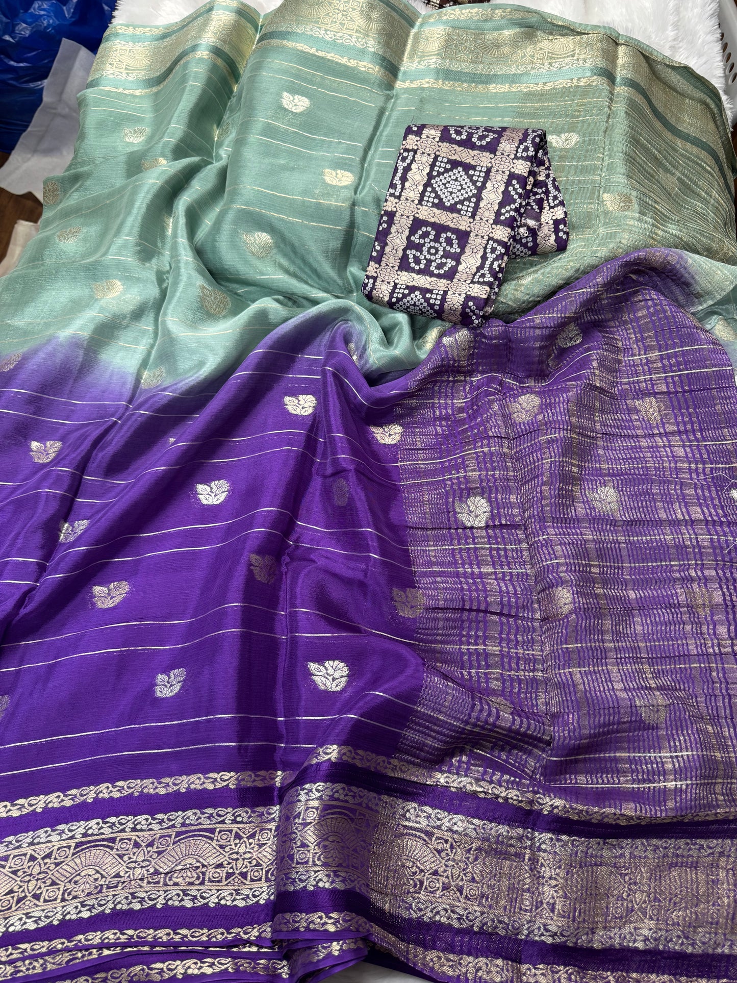 Chinnon dula shade saree-SR1170A