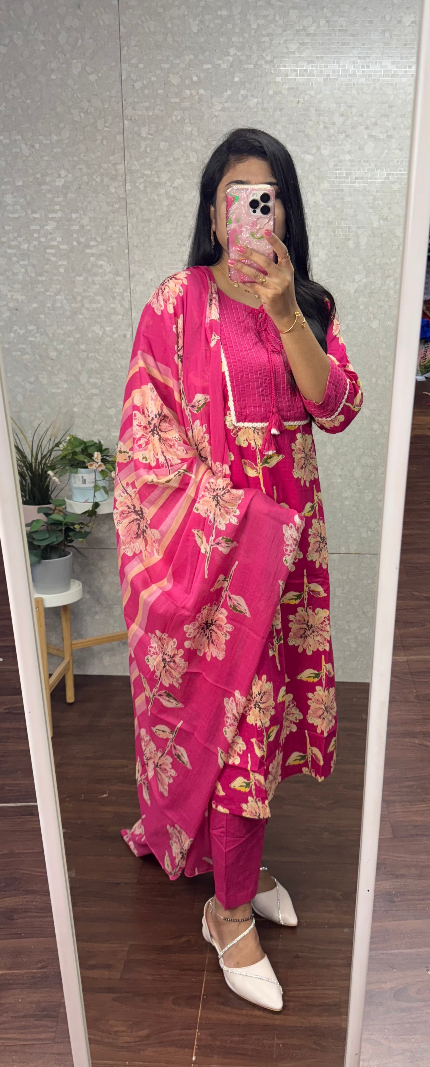 Pure  Cotton printed suit-SRS008A