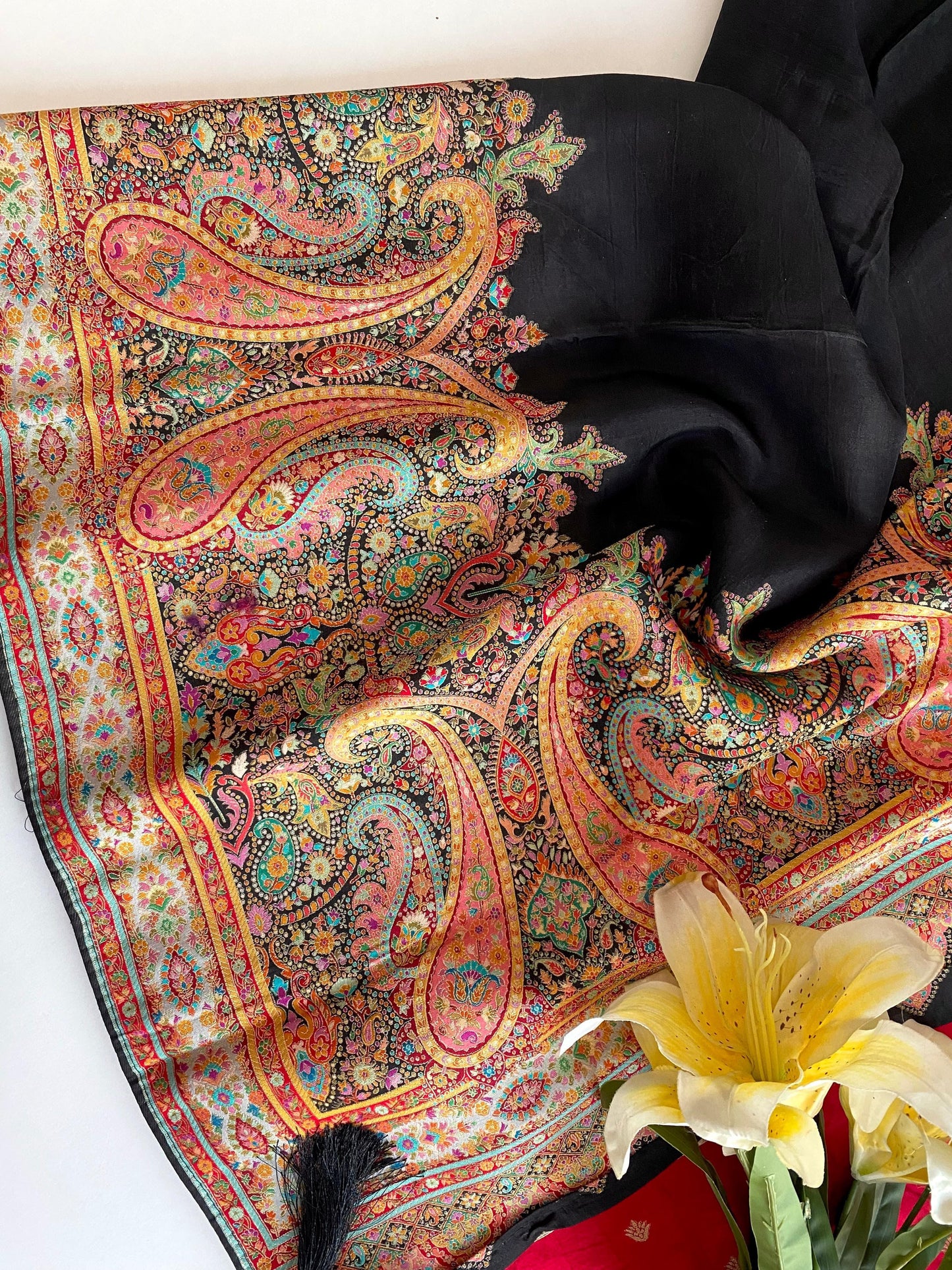 Pashmina saree-SR1071D