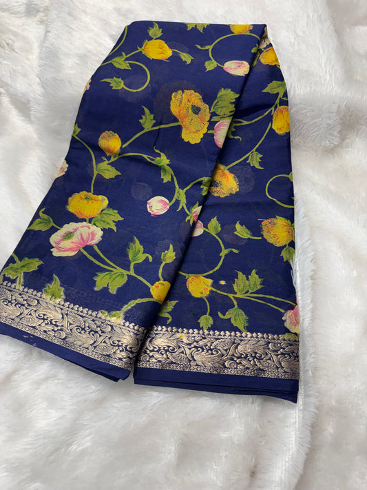 Chinnon floral saree-SR1229l