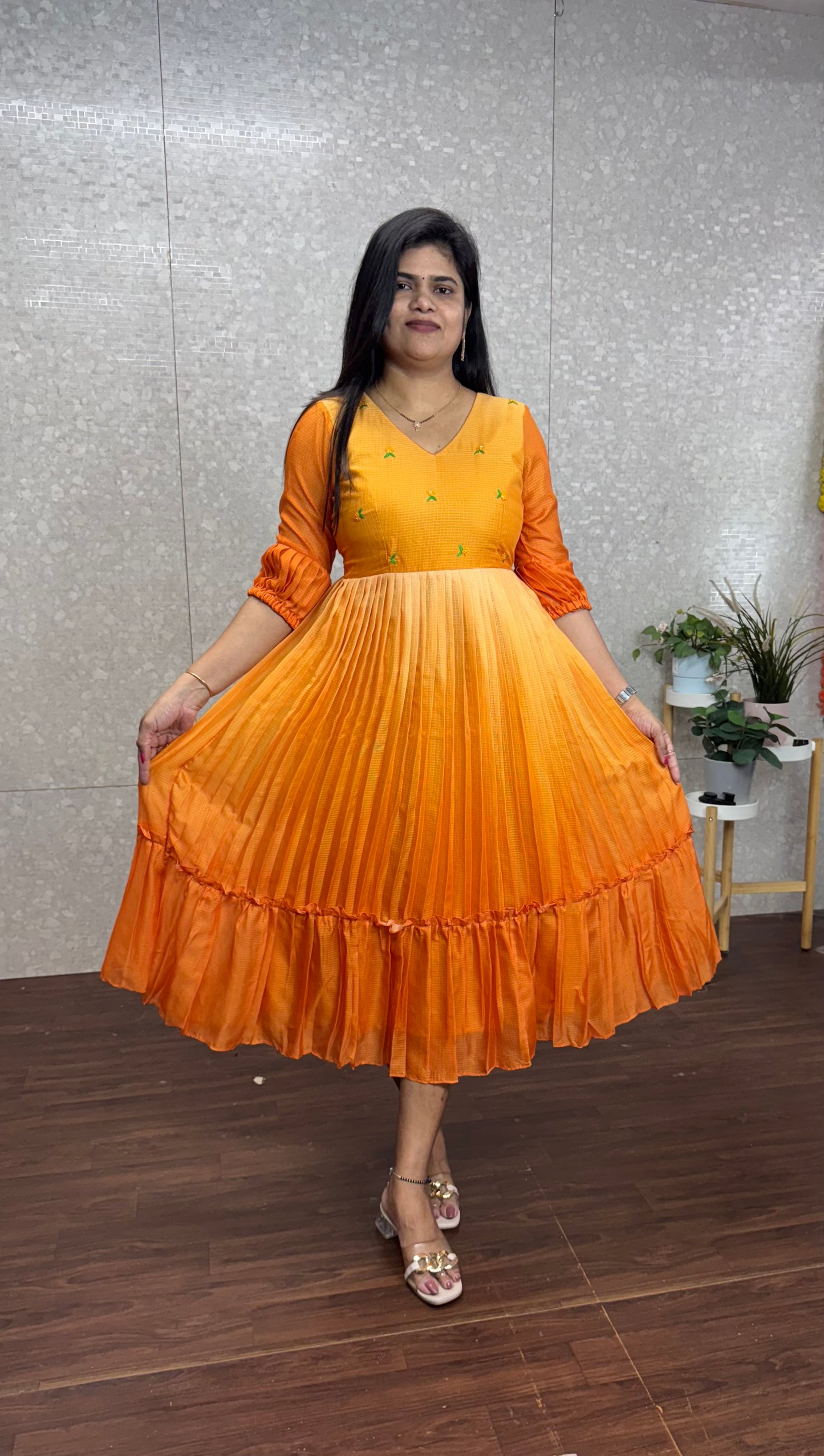 Kota ombré frocks -SRF1011B
