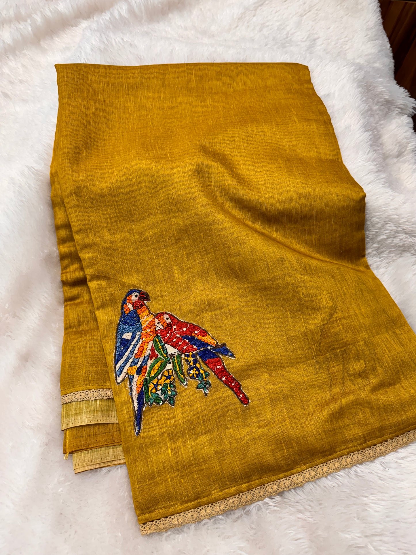 Fancy chanderi saree-SR1280A
