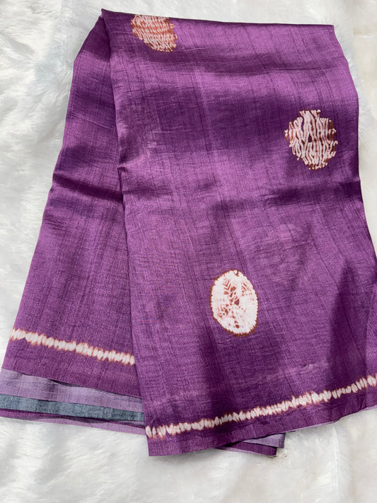 Tassar Crepesilk saree-SR1180F