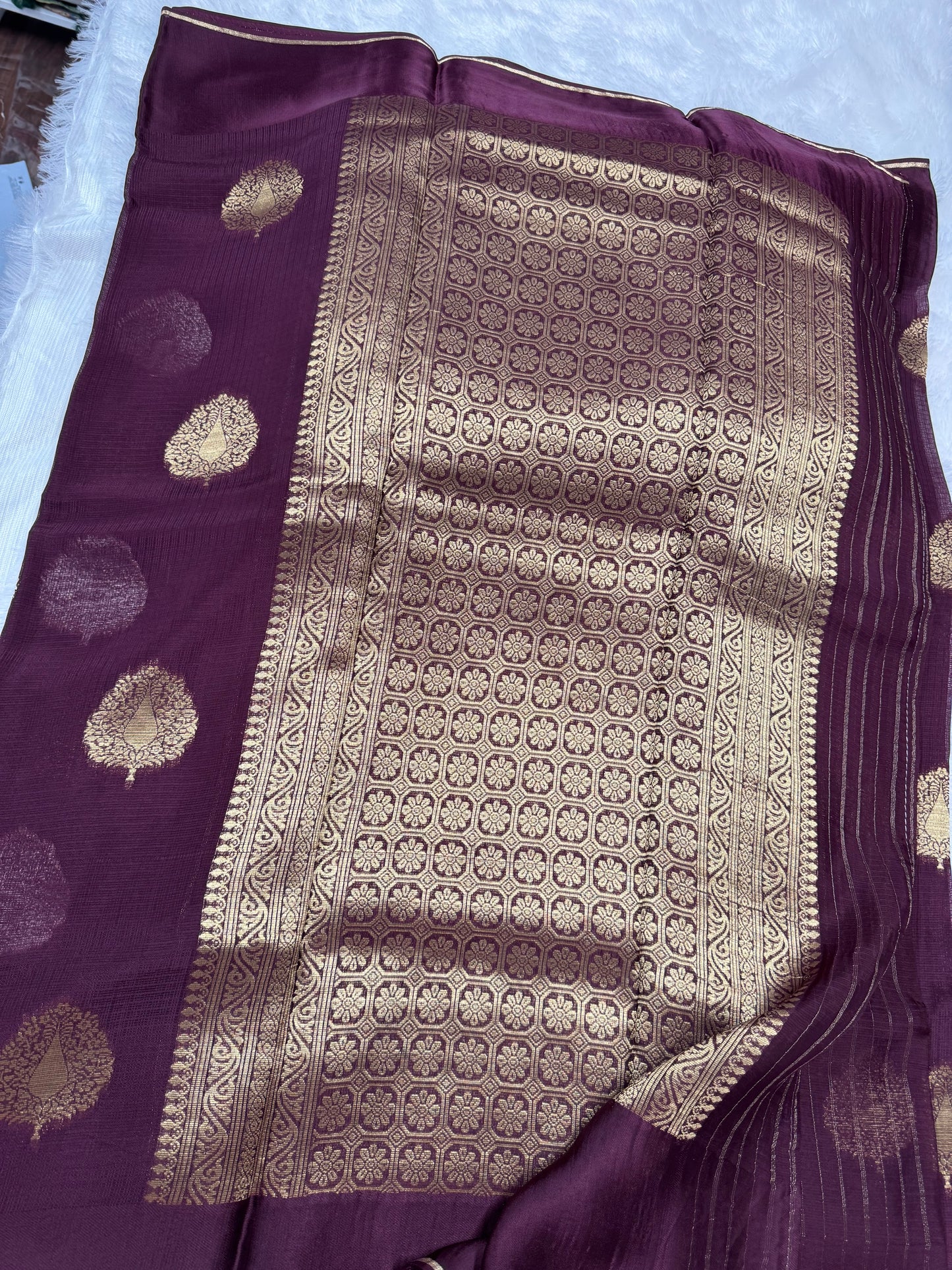 Manipuri silk Kota saree-SR1163F
