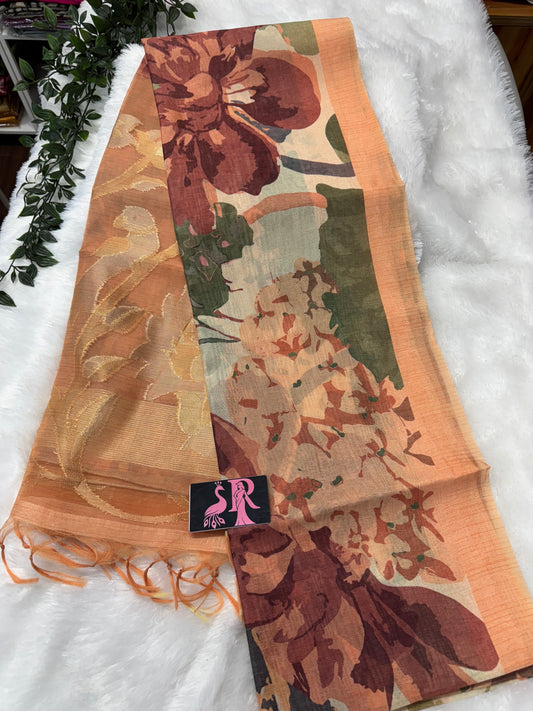 Linen silk jamdhani-SR1086A
