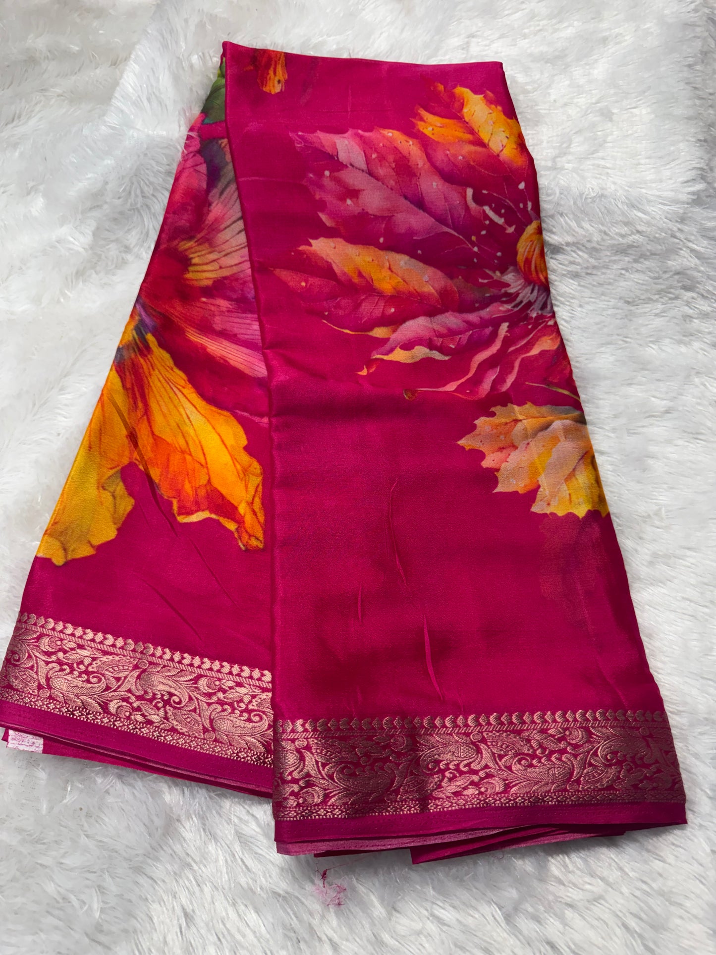 Chinnon digital print saree-SR1209M