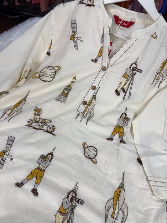 Kora cotton coord set-SRS022B