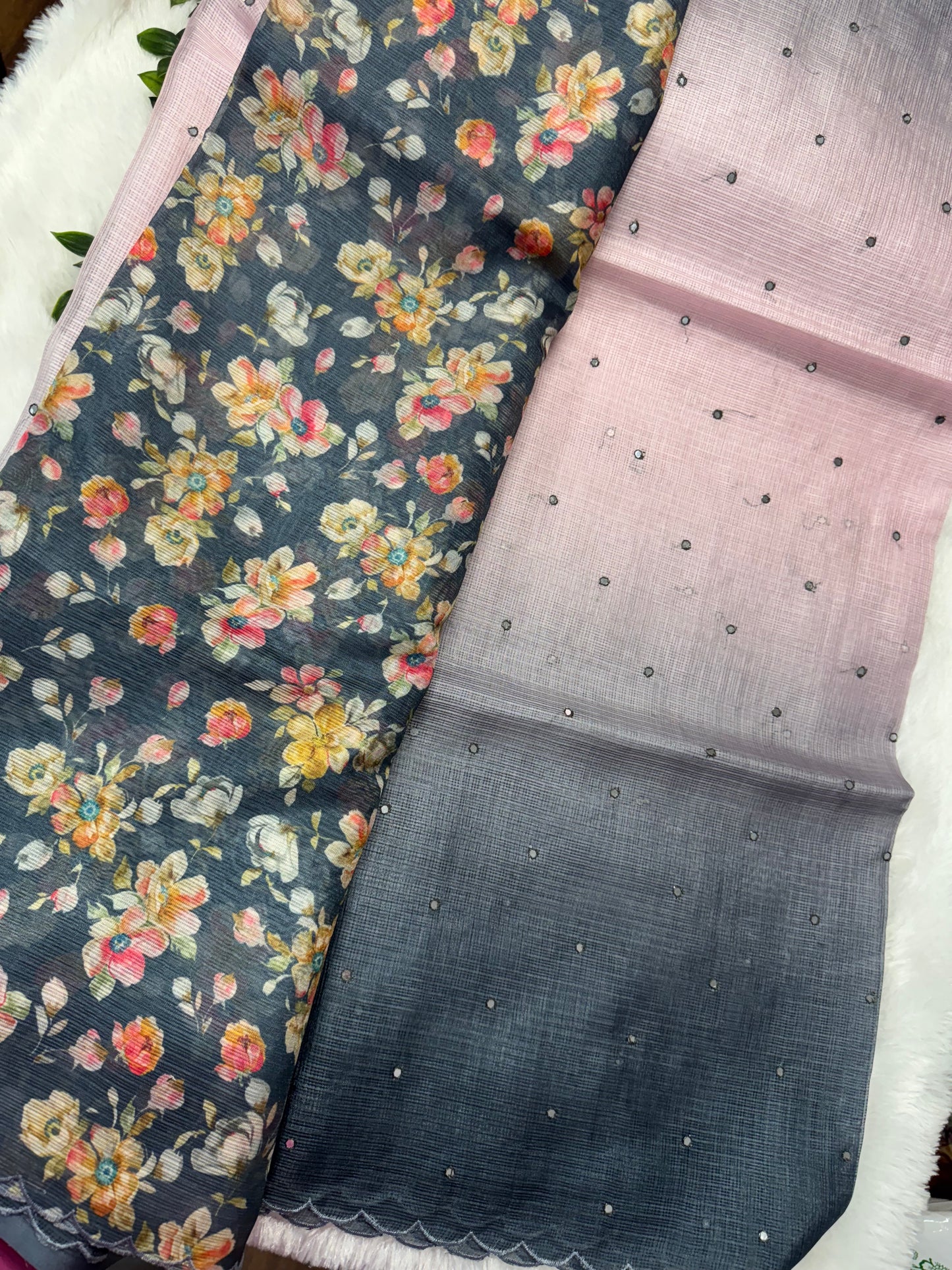 Pure silk Kota ombré-SRS030D