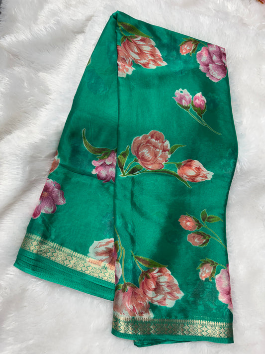 Chinnon digital print saree-Sr1210H