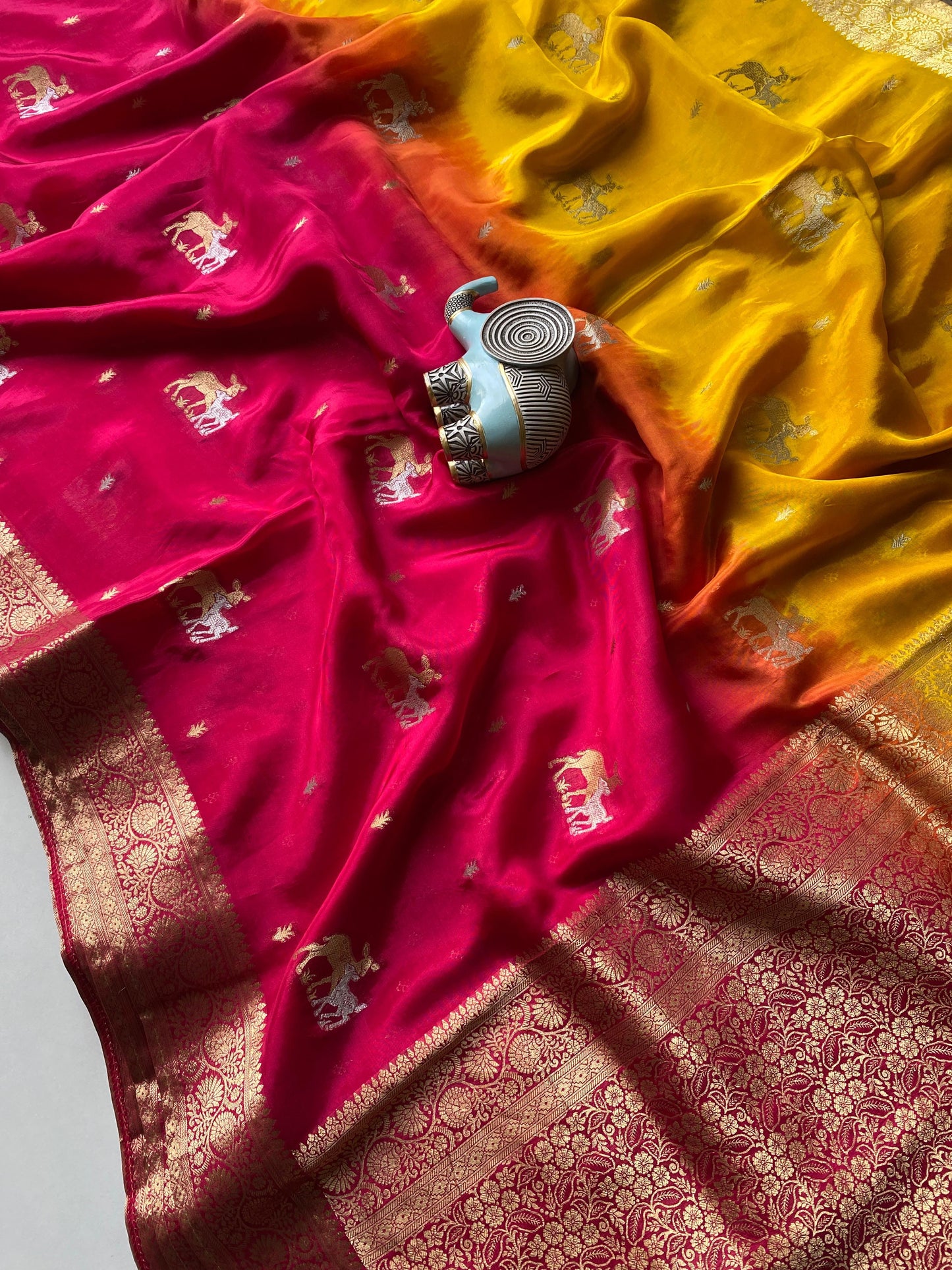 Pure H.O silk saree-SR1136A