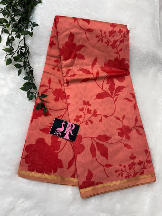 Chanderi saree-SR090E