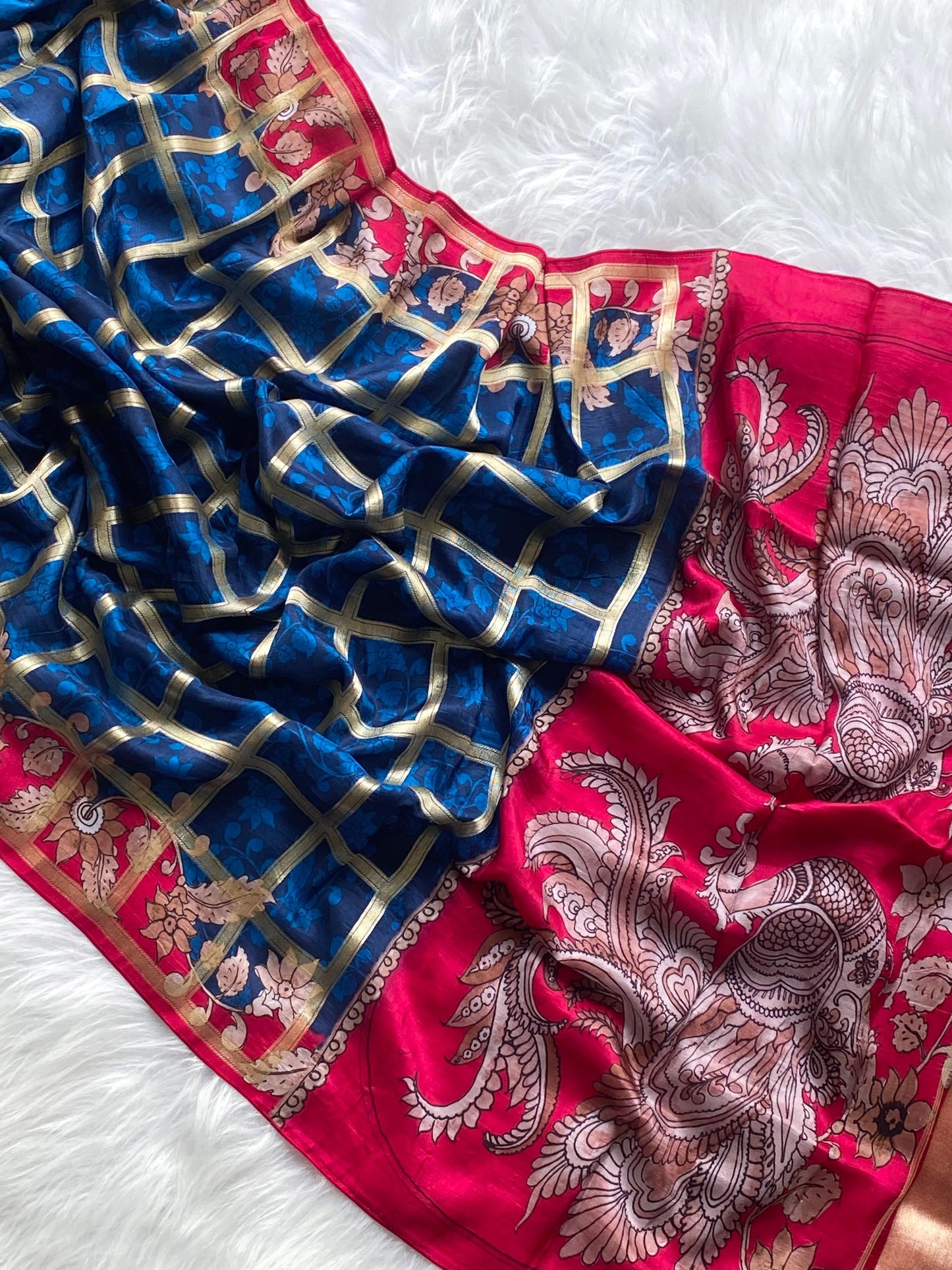 Viscose silk Kalamkari-SR2021