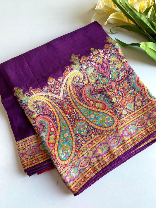 Pashmina saree-SR1071F