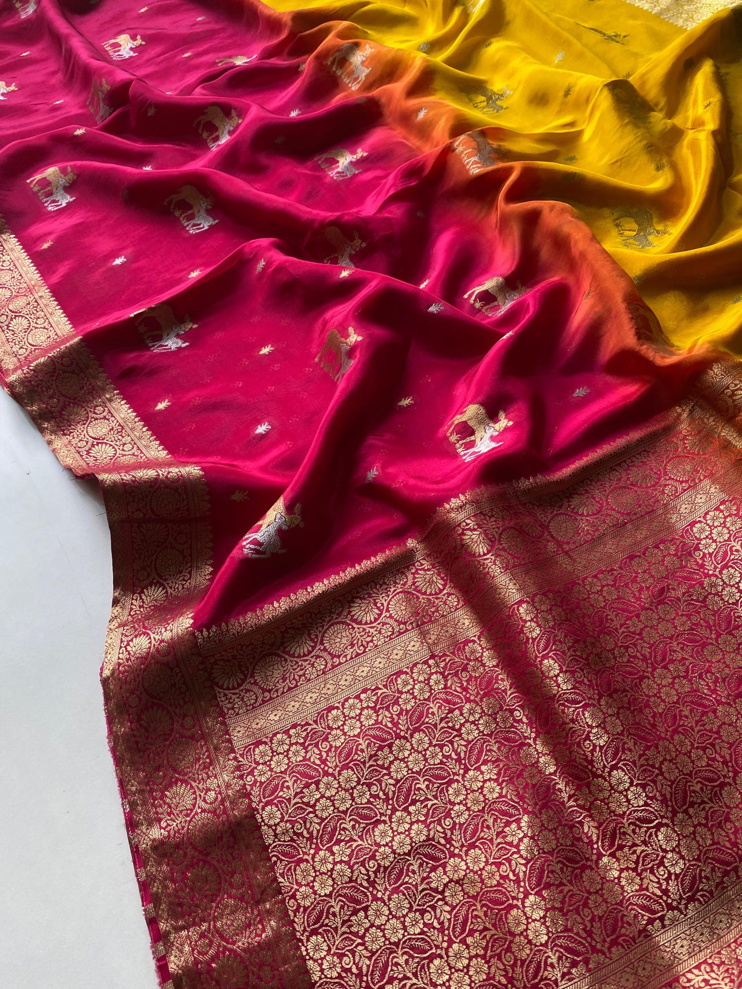 Pure H.O silk saree-SR1136A