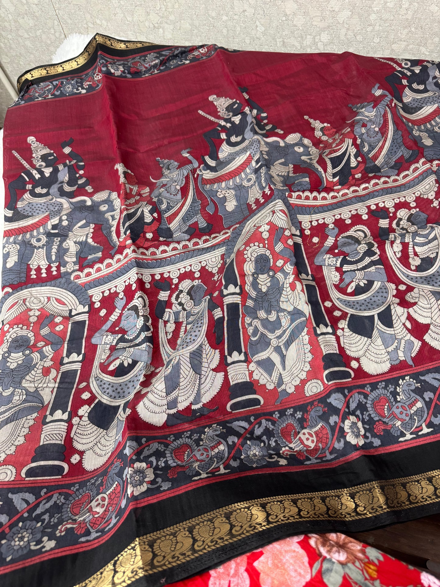 Kalamkari Saree