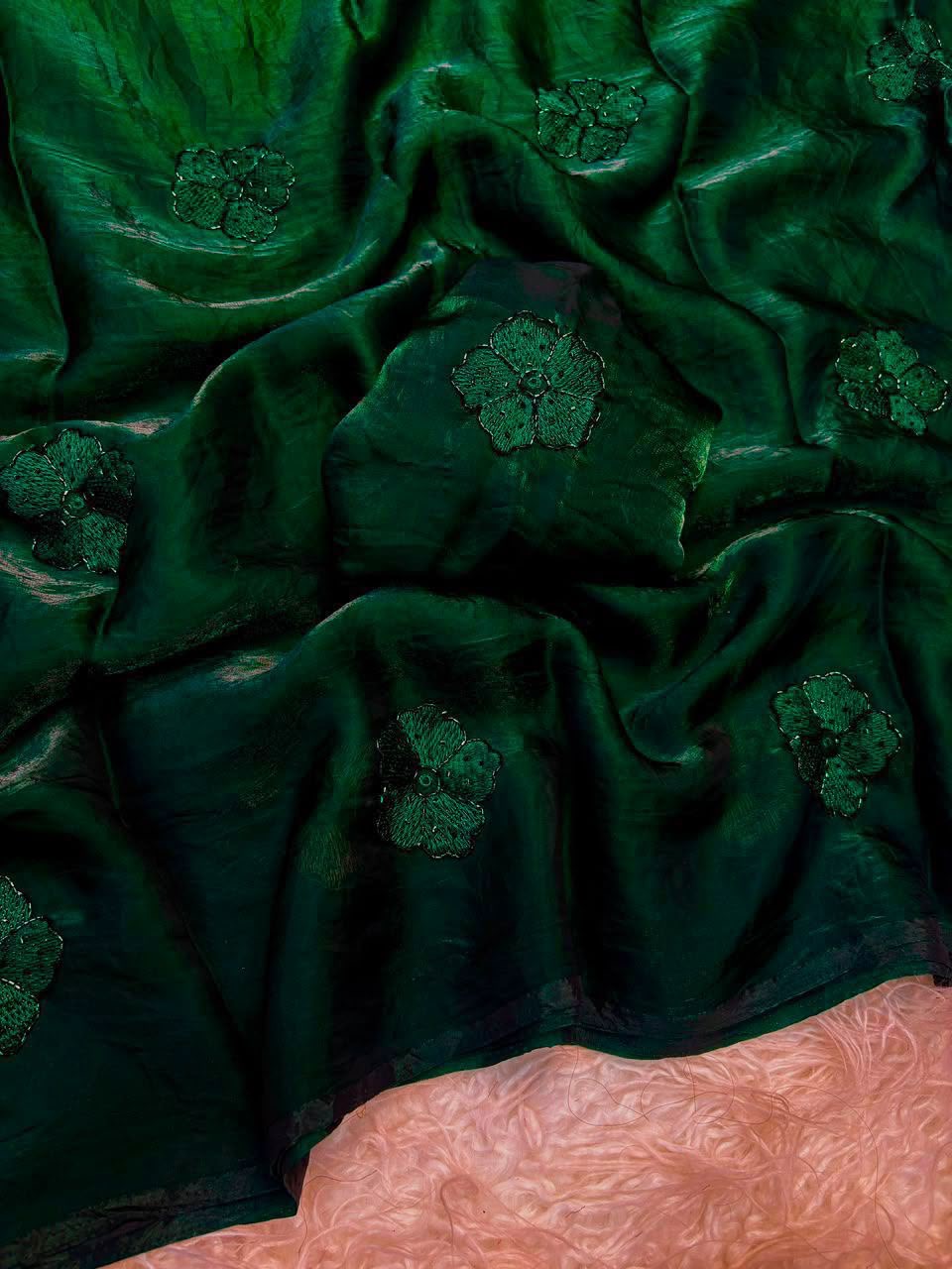 Space silk sarees-SR1307