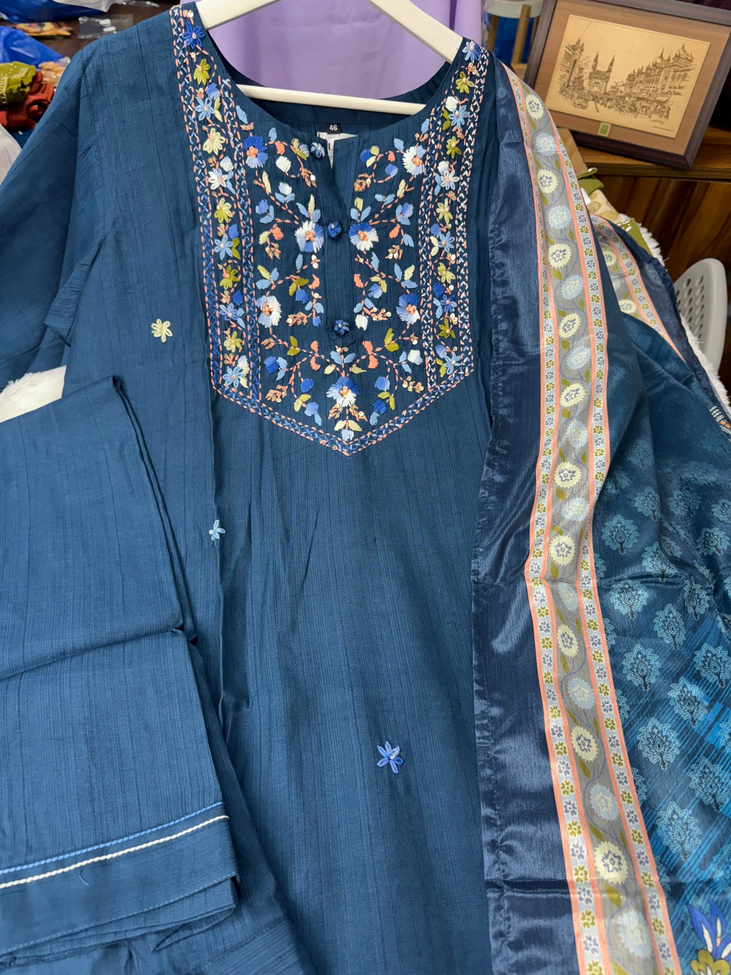 Premium Vatican silk suit-SRSP007