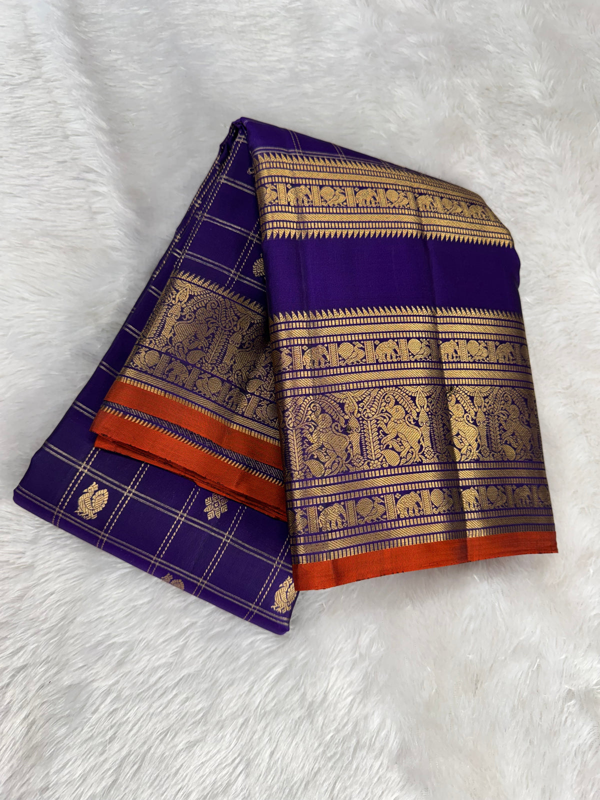 Handloom Kanchipattu saree-SRKP6