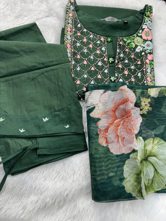 Premium Roman silk suit-SRSP010