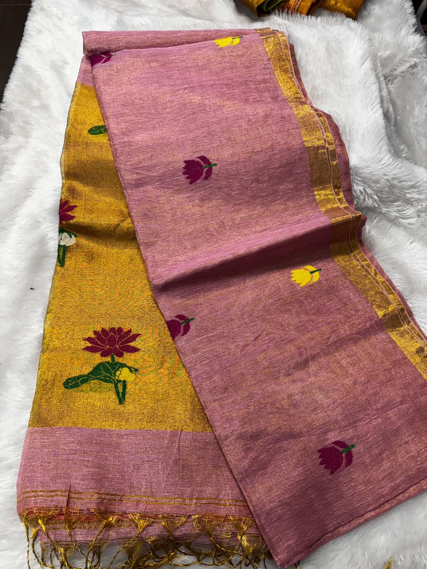 Tissue linen Jamdhani -SR1224J