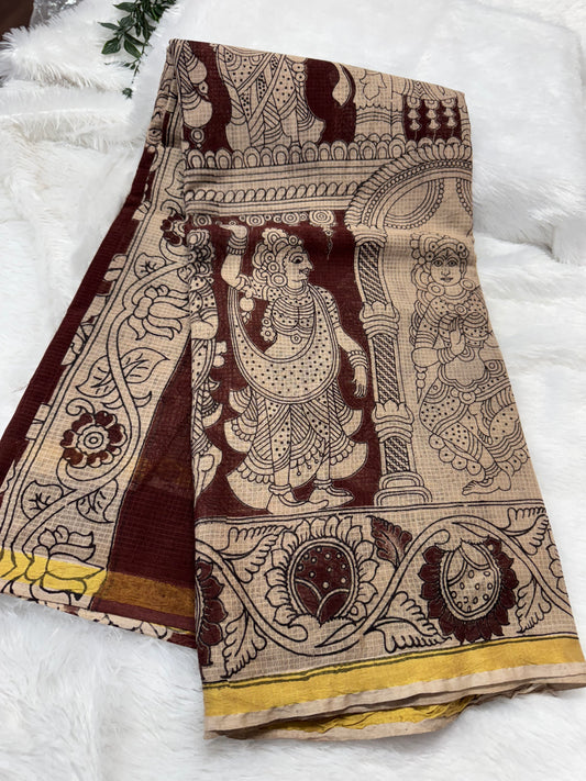 Kota Kalamkari saree-SR1160F