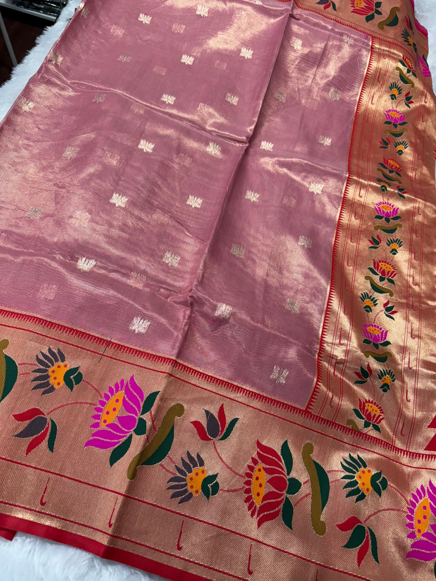 Tissue Paithani saree-SR1043A