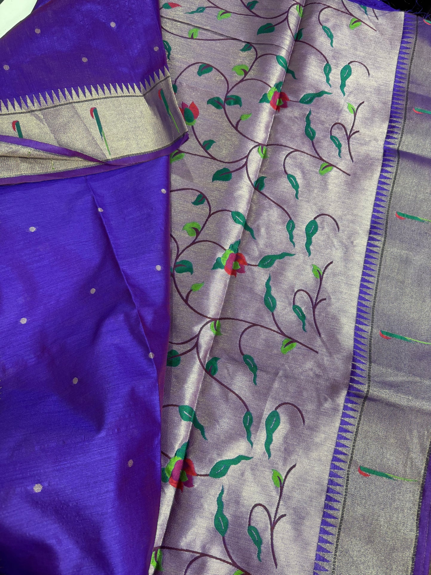 Tassar Paithani saree-SR1171G