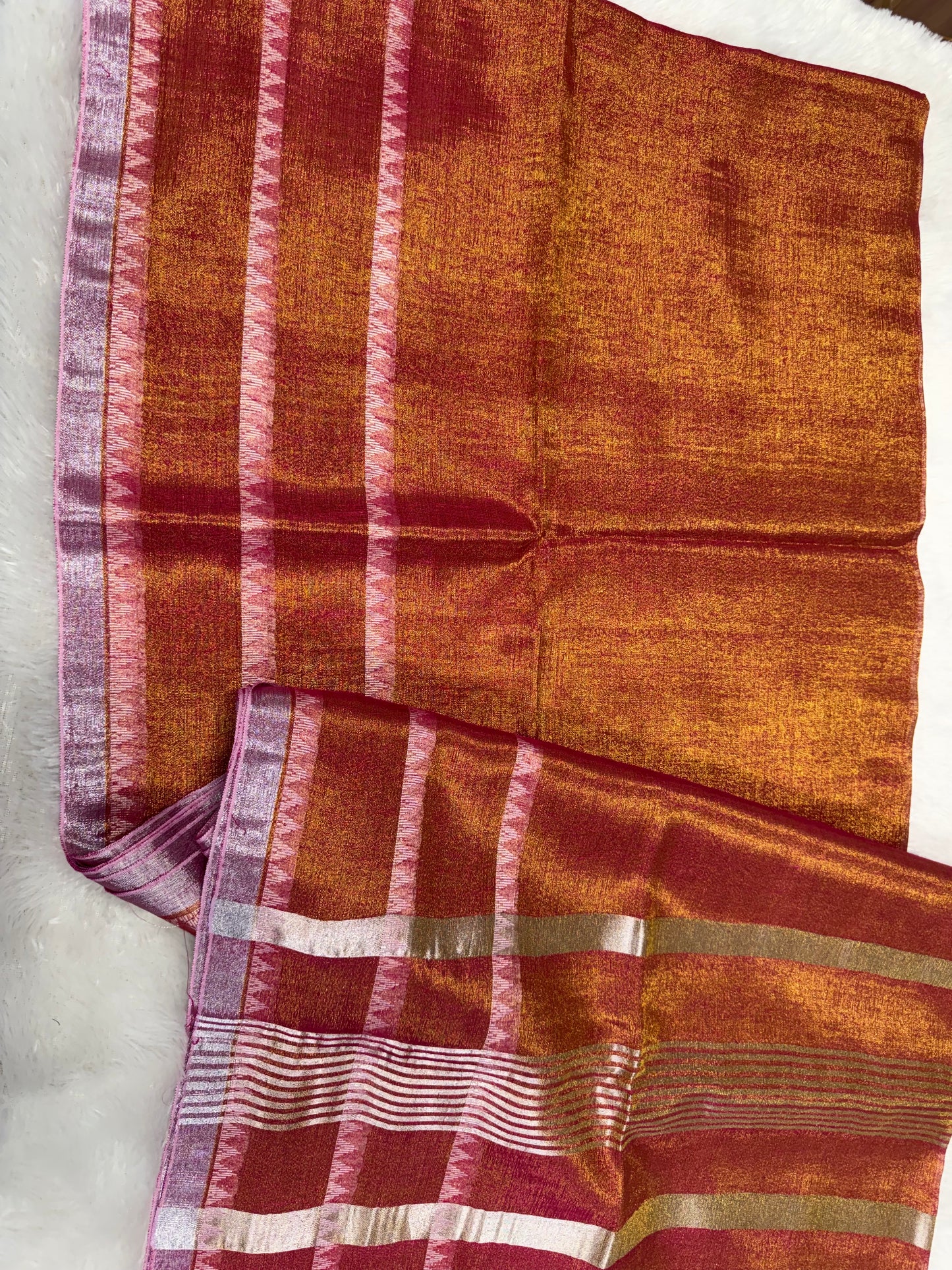 Linen tissue saree-SR1205F