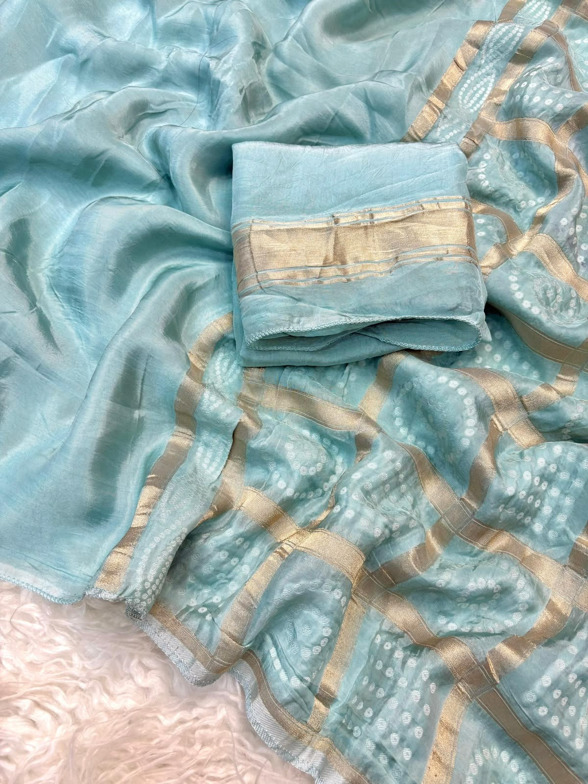 Crepe silk fancy saree-SR1296A