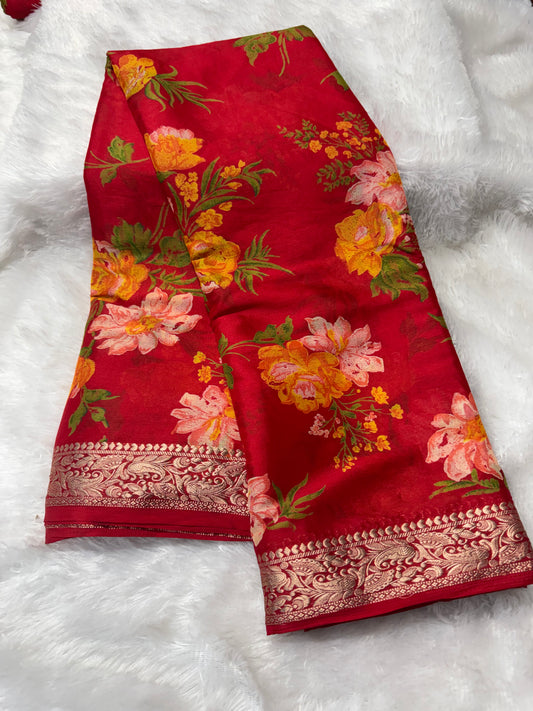Chinnon floral saree-SR1229U