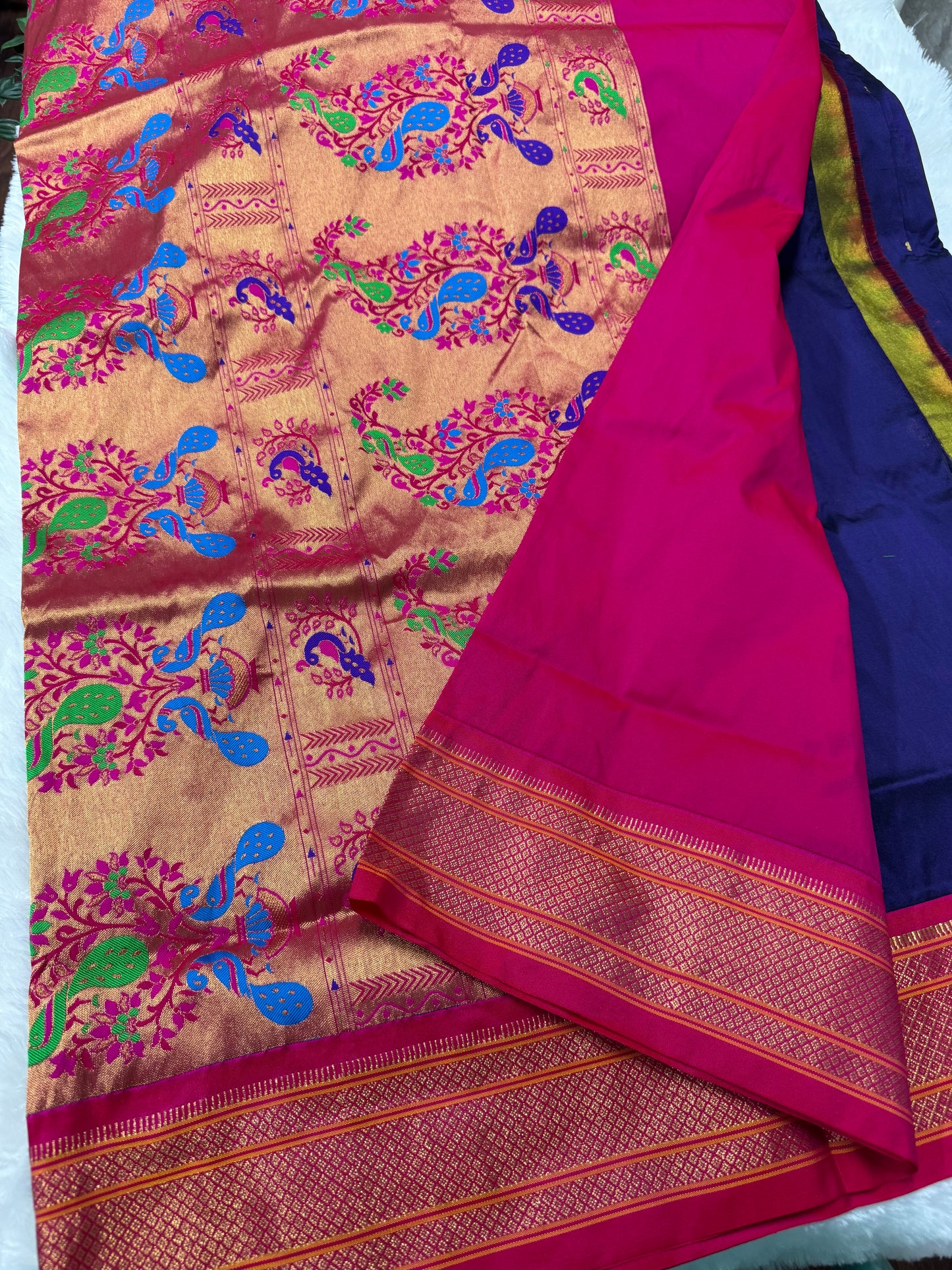 Narayanpet pattu saree-SR1029A