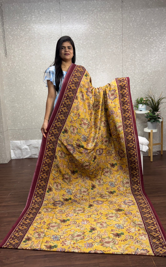 Lavanya silk Kalamkari-SR1048A