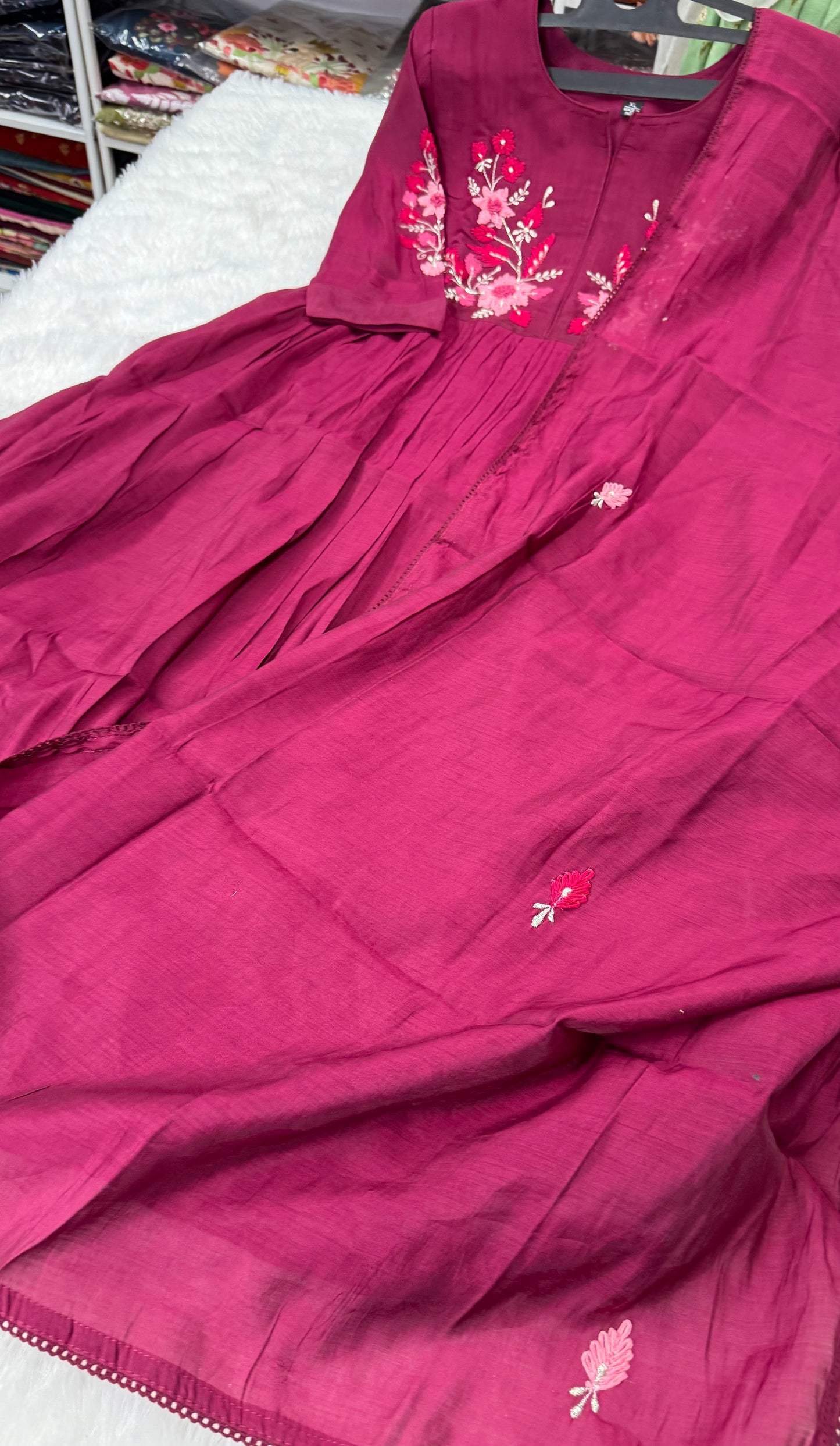 Mulchanderi suits-SRS033